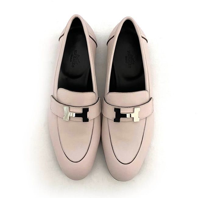 Hermes Loafer Ec22017 Pink Phardware Constance