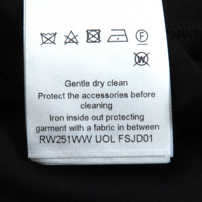 Louis Vuitton 25SS 100% Cotton LV Logo Chain Zipper Waist Short Sleeve T-shirt