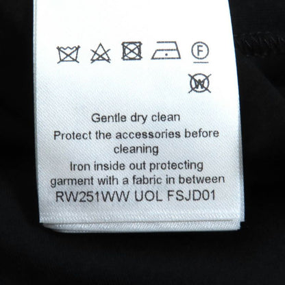 Louis Vuitton 25SS 100% Cotton LV Logo Chain Zipper Waist Short Sleeve T-shirt