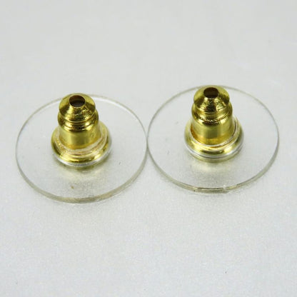 Chanel Earrings Coco Mark Metal Silver Heart Rhinestone C25P Ladies Women Chanel