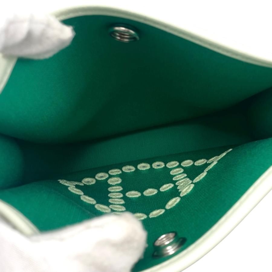 Hermes One Shoulder Bag Neo Evelyn TPM W Engraved Toile Officier Swift Blue