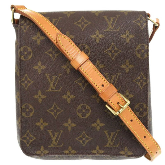 Louis Vuitton Musette Salsa Short Strap Monogram M51258 Brown Shoulder Bag LV