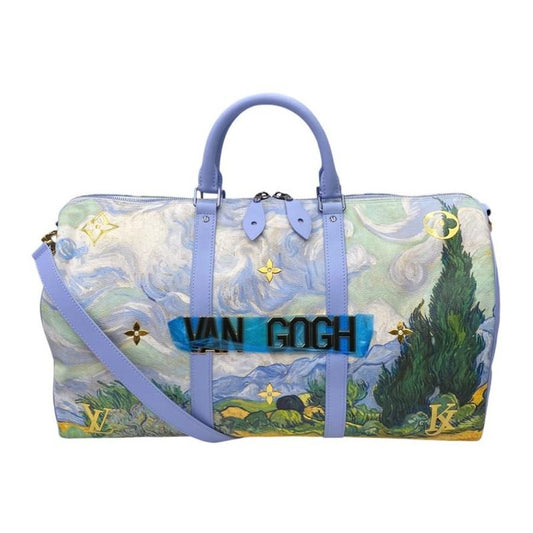 Louis Vuitton Boston Bag Masters Collection van Gogh Keepall Bandoliere 50