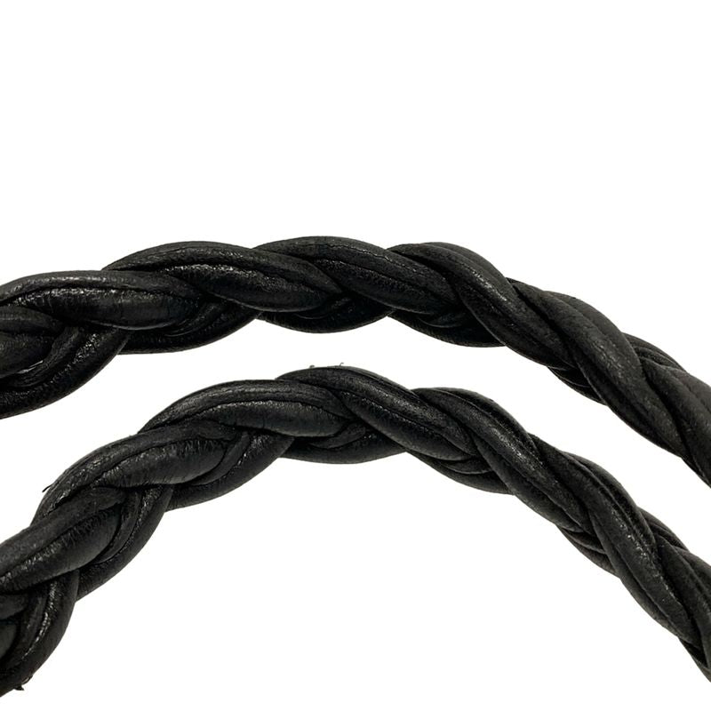 Bottega Veneta Julie Intrecciato 204451 Black Leather