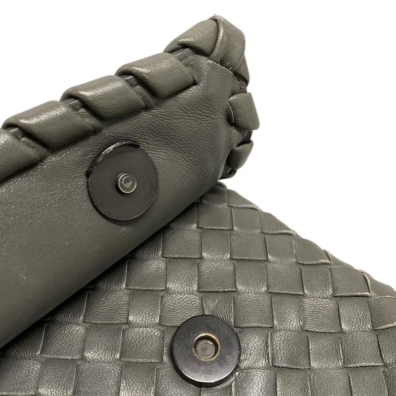 Bottega Veneta Handbag Medium Olympia Bag B04828865q Dark Grey Leather