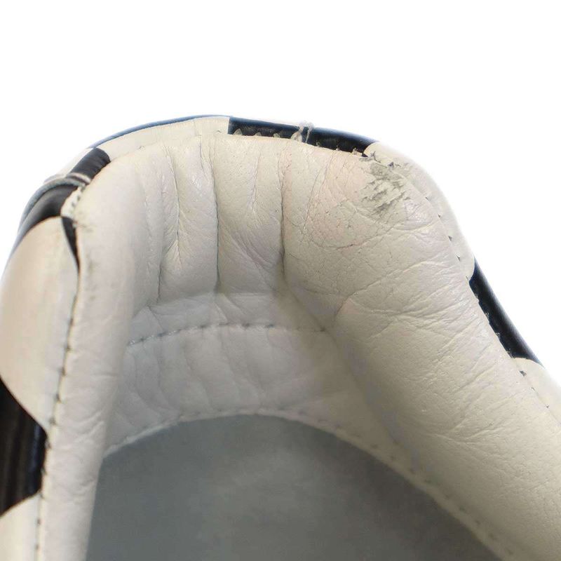 Christian Dior D-Bee Checker Sneakers Ls0218 Black and White 41