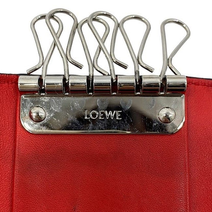 Loewe 6ribbon Key Case Red Repeat Anagram 160.17.010