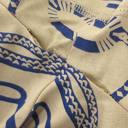 Hermes Short Sleeved T-shirt Size 36 S Women - 3e4622dm Beige And Navy