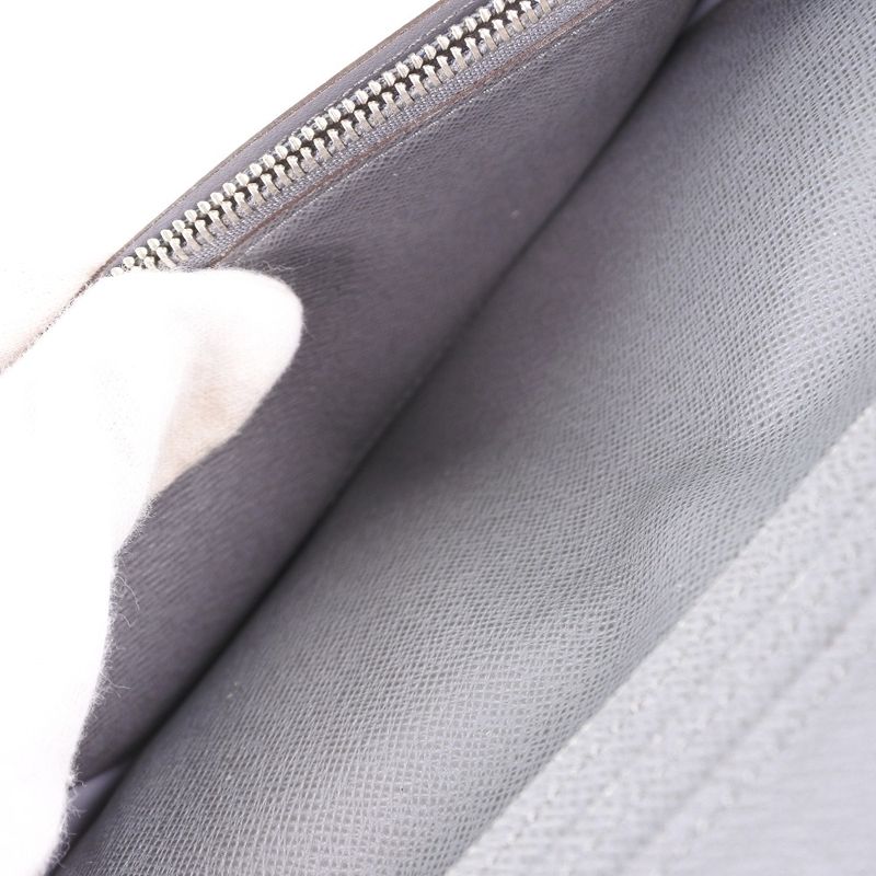 Louis Vuitton Portefeuille Brazza M32653 Taiga Glacier Sp2141 Unisex Long Wallet
