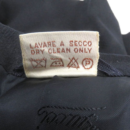 Gucci Vintage 100% Cashmere Single Tailored Jacket With Logo All Over The Back