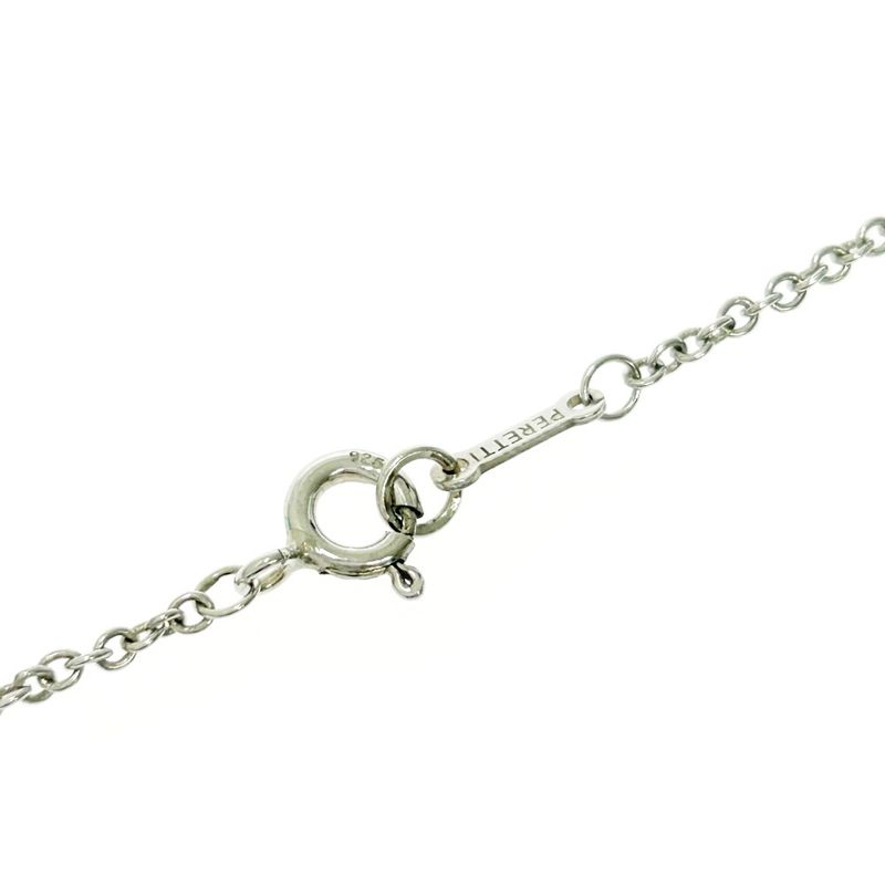 Tiffany & Co Silver Open Heart 3p Necklace 3.3g 925 Engraved 426069 Necklace