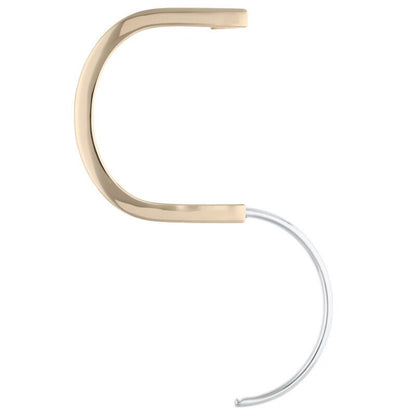 Tiffany & Co Lock Padlock Half Diamond Bangle Men's L