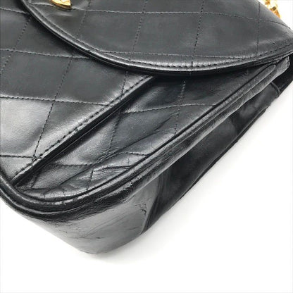 Chanel Quilted Turnlock CC Logo Brilliant Chain Shoulder Bag