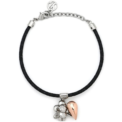 Louis Vuitton Bracelet Vivienne Amour Metal Monogram Canvas Eclipse Pear