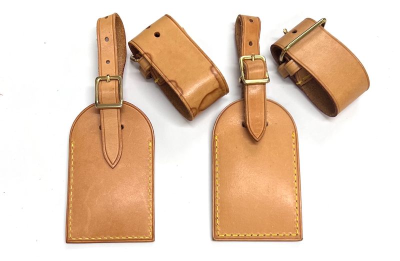 Louis Vuitton Name Tag Poinier Handle Holder 03bs254