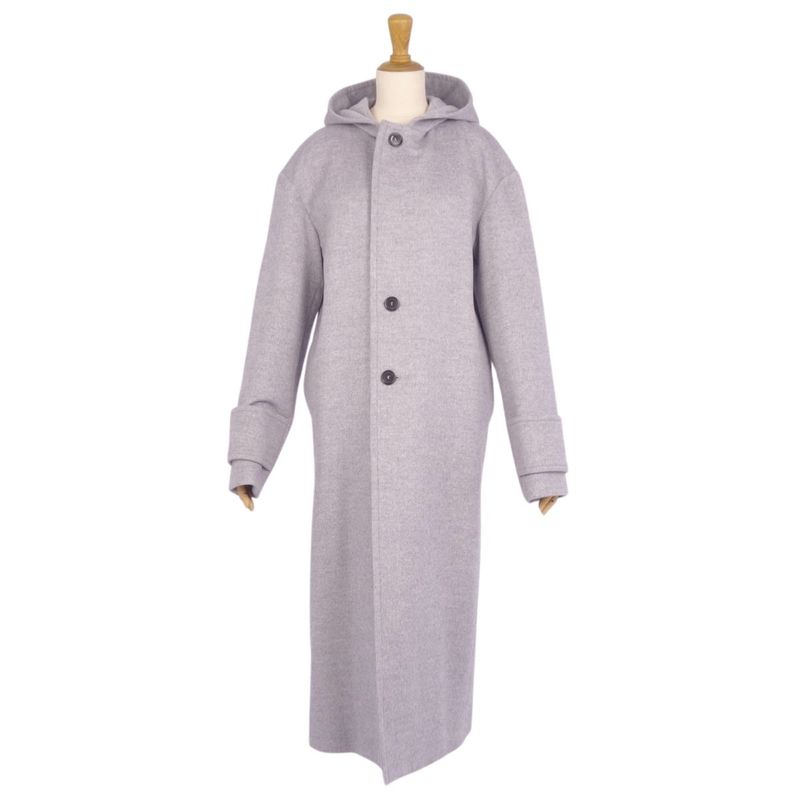 Loewe Coat Hooded Coat Long Coat With Hood