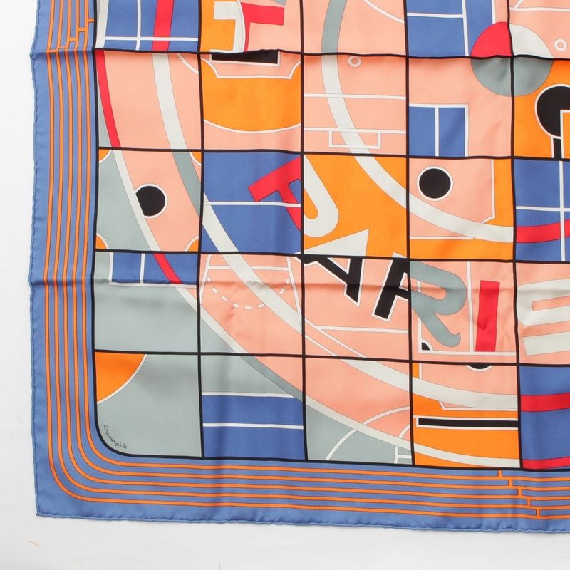 Hermes Carré 90 Silk Hermes Sport Hermes Sport Scarf Multicolor