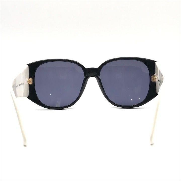 Chanel Logo Sunglasses Bicolor Black White Eyewear
