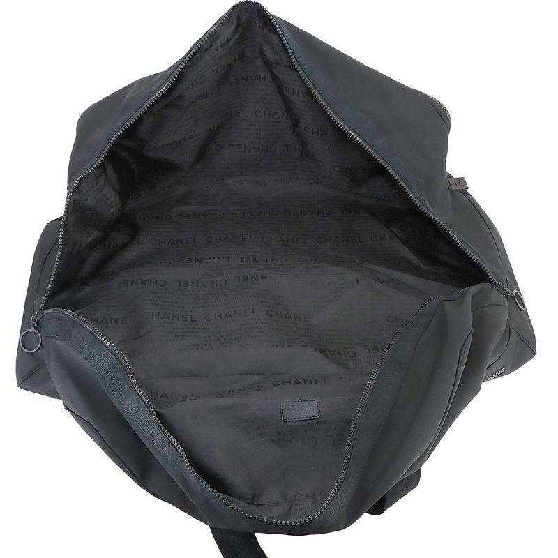 Chanel Sport Line Boston Bag Nylon Black A19977 Vintage Boston Bag 90295348