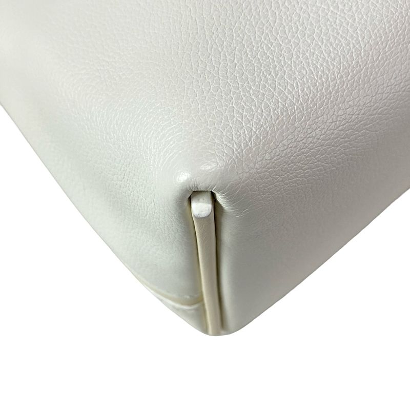 Hermes Sac 24/24 Van Cattle Mini 21 White And Nata Gold Hardware
