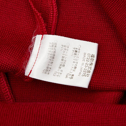 Saint Laurent Knit Dress Size: L Red Wool Women's Saint Laurent