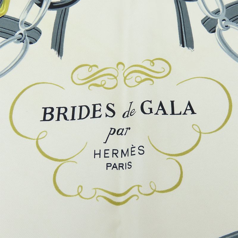 Hermes Scarf Carre 90 Silk Red Gold Gray Ceremonial Maitreya Apparel Women