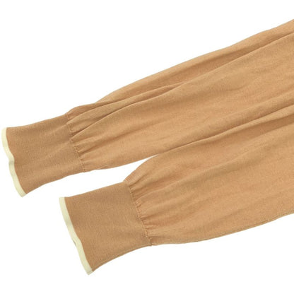 Louis Vuitton Cashmere Wool Side Bow Knit Cardigan Rw152a F8kc05mts Pink M