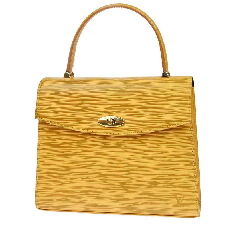 Louis Vuitton Handbag Malesherbes Epi Yellow M52379 83ka667