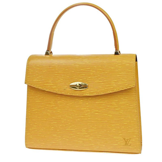 Louis Vuitton Handbag Malesherbes Epi Yellow M52379 83ka667