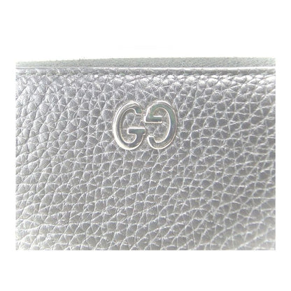 Gucci Round Zipper Long Wallet With Coin Purse 473928 Men's Black Pawnshop