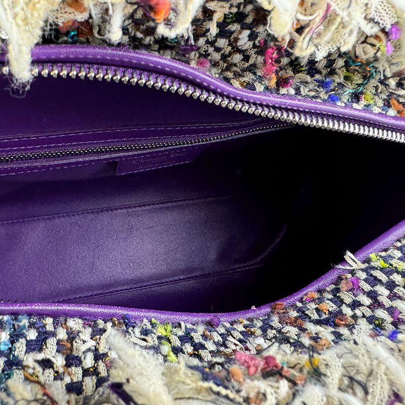 Christian DIOR Shoulder Bag Handbag Lady Dior