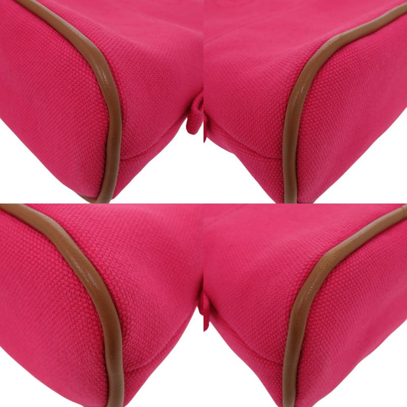 Hermes Bolide Pouch 16 Mini Cotton Raspberry Pouch 1213 Hermes