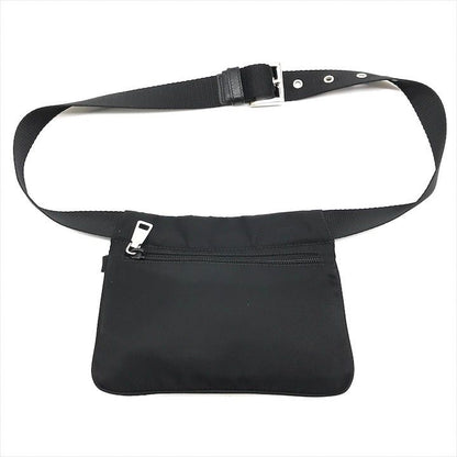 Prada Waist Pouch Nylon Tessuto Black