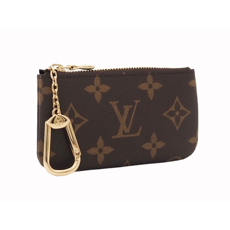 Louis Vuitton Pochette Cles Monogram Canvas Card Key Case Key Case Coin Case