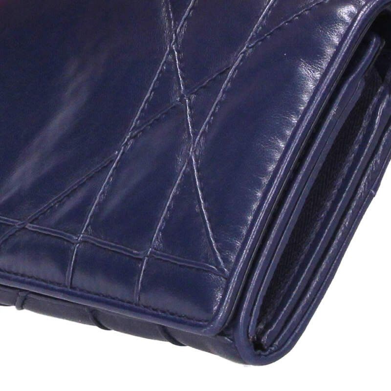 Christian Diorama Cannage Bifold Wallet Women