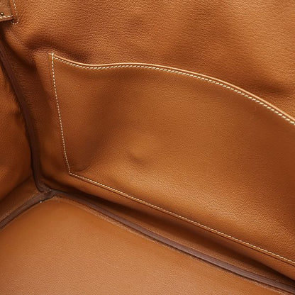 Hermes Handbag Birkin 35 Courchevel Gold Hardware Brown C Engraved [storage Bag