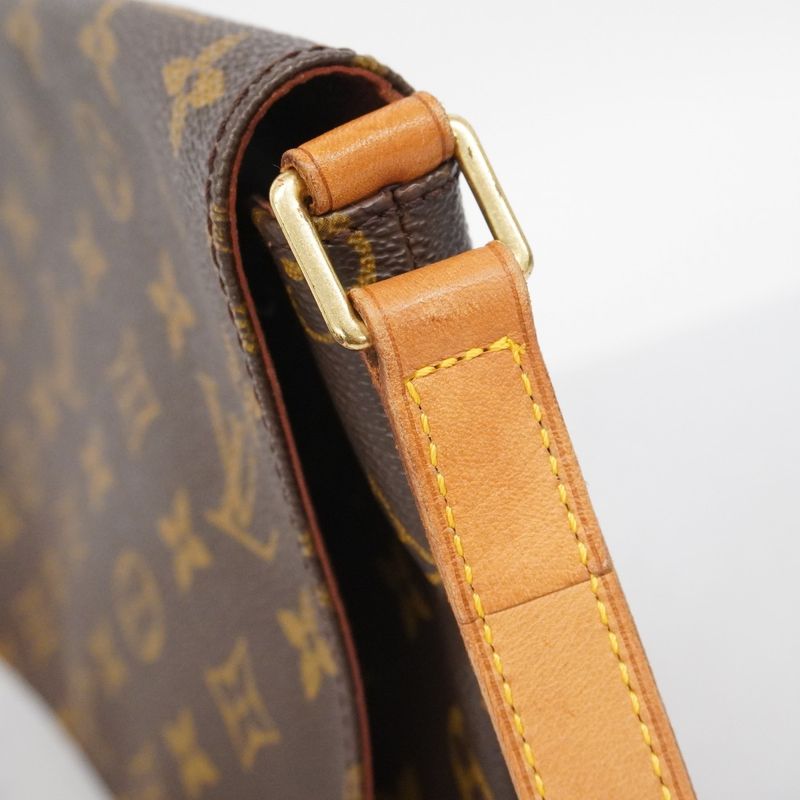 Louis Vuitton Shoulder Bag Monogram Musette Tango Short Strap M51257 Brown