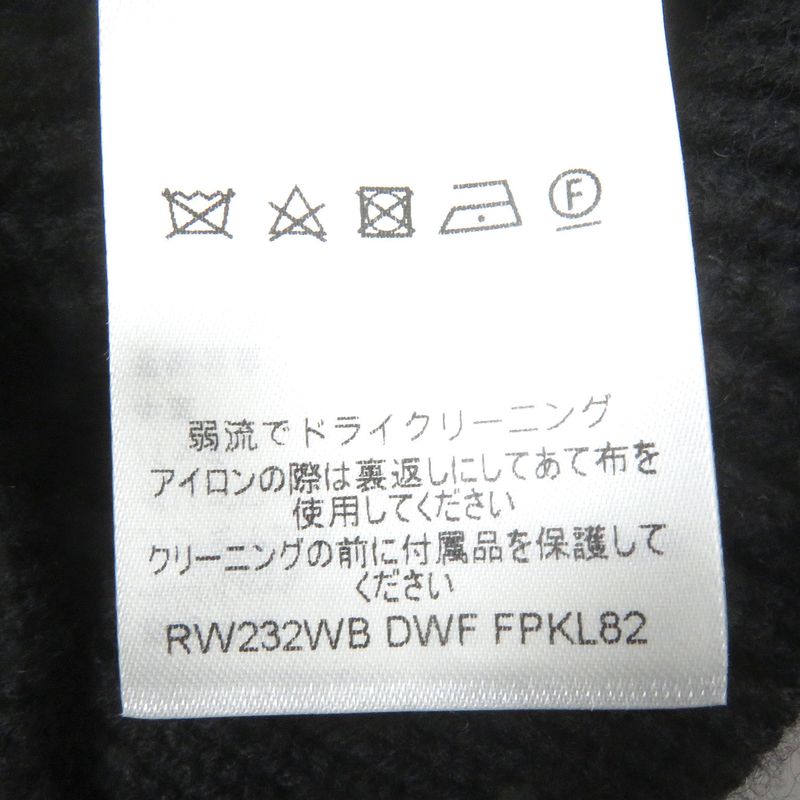 Louis Vuitton 23AW LV Street Sign Cashmere Blend Logo Patch Waffle Knit