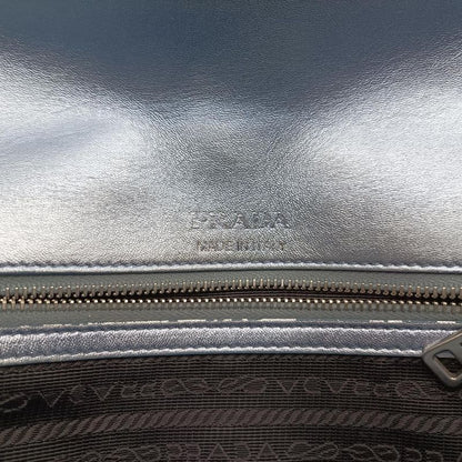 Prada Diagram Blue Leather 1bd1087/6