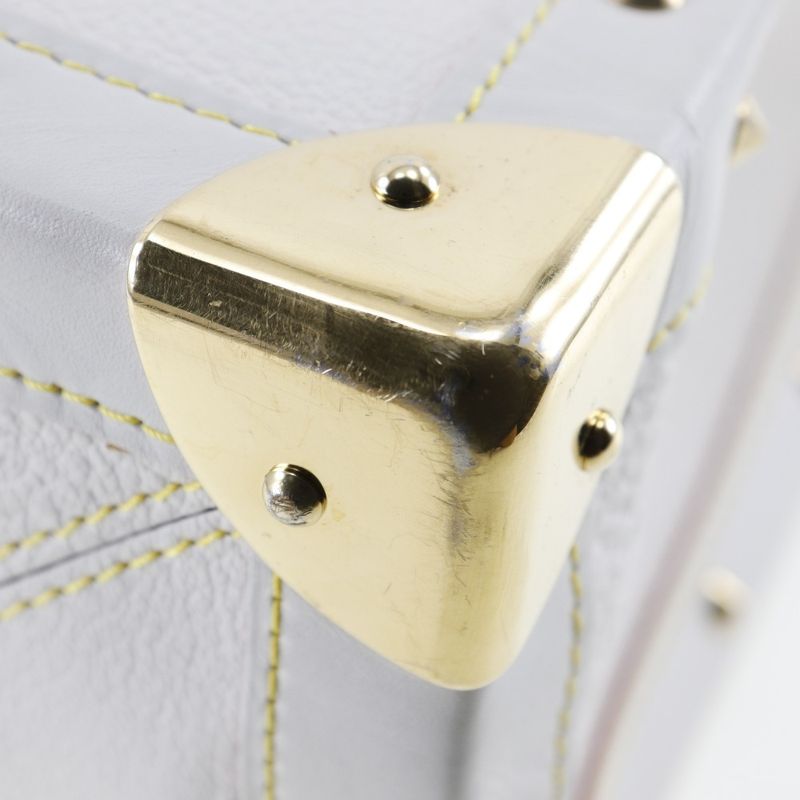 Louis Vuitton Fabuleau Suhari Line M91815 Goatskin Bronze As0064 Women's Handbag