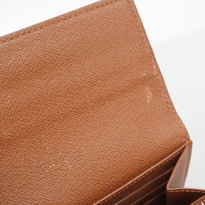 Louis Vuitton Long Wallet Monogram Portefeuille Sarah M61734 Brown Ladies