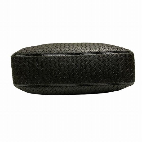 Bottega Veneta Intrecciato Black Leather Bag Business Bag Men's