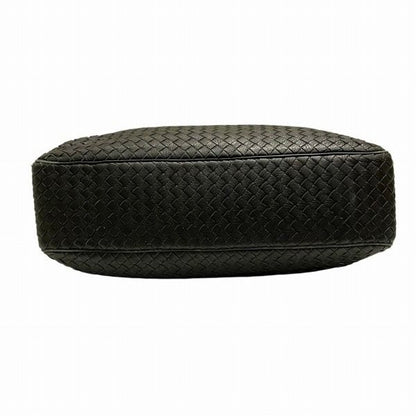 Bottega Veneta Intrecciato Black Leather Bag Business Bag Men's