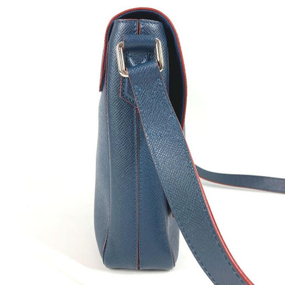 Louis Vuitton Shoulder Bag Romain PM NM M30623 Taiga Leather Océan Navy