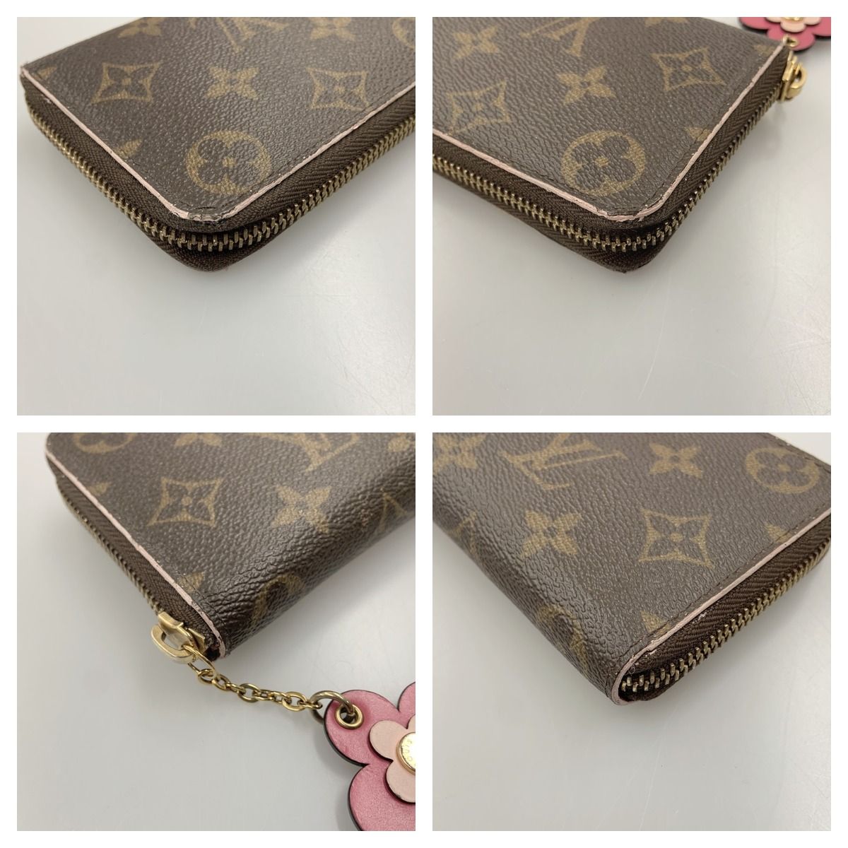Louis Vuitton Monogram Portefeuille Clemence Round Zipper Long Wallet M64201