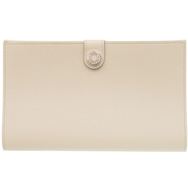 Hermes RMS Tutanman Evercolor Nata Silver Hardware Engraved W (2024) Long