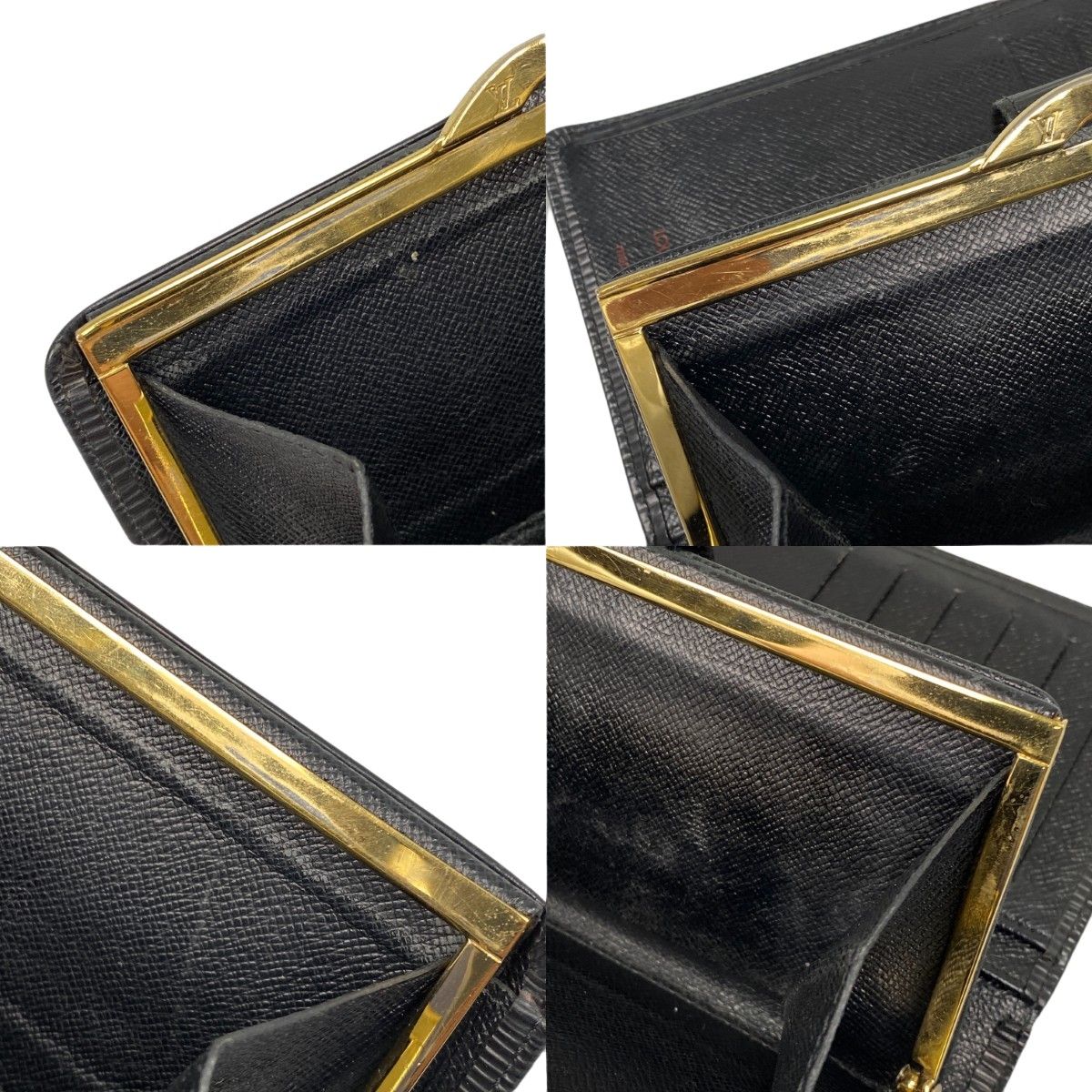 Louis Vuitton Epi Continental Viennois Long Wallet M63252 Noir