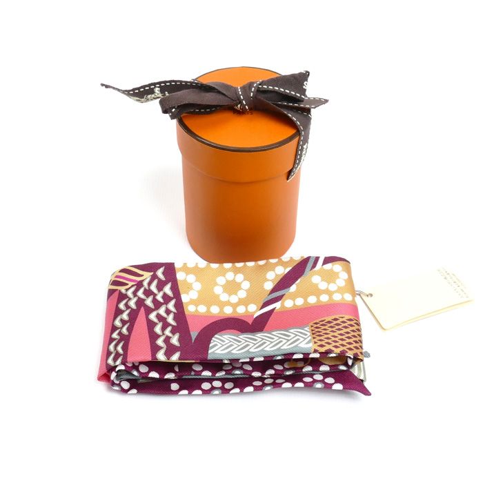 Hermes Twilly Stirrup Fantasie Fantaisie D' Etriers Scarf Multicolor 063921s