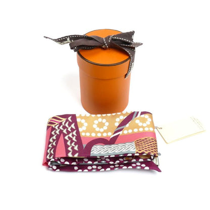 Hermes Twilly Stirrup Fantasie Fantaisie D' Etriers Scarf Multicolor 063921s