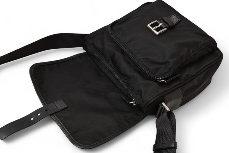 Prada Shoulder Bag Prada Crossbody Bag Nylon Black Bt0173